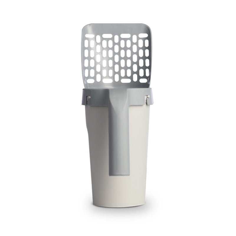 Storage Box Integrated Litter Shovel Set