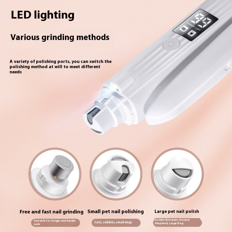 2 in 1 Pet Nail Trimmer and Grinder